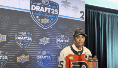 Flyers Make Four Picks in Round 2 of the NHL Draft